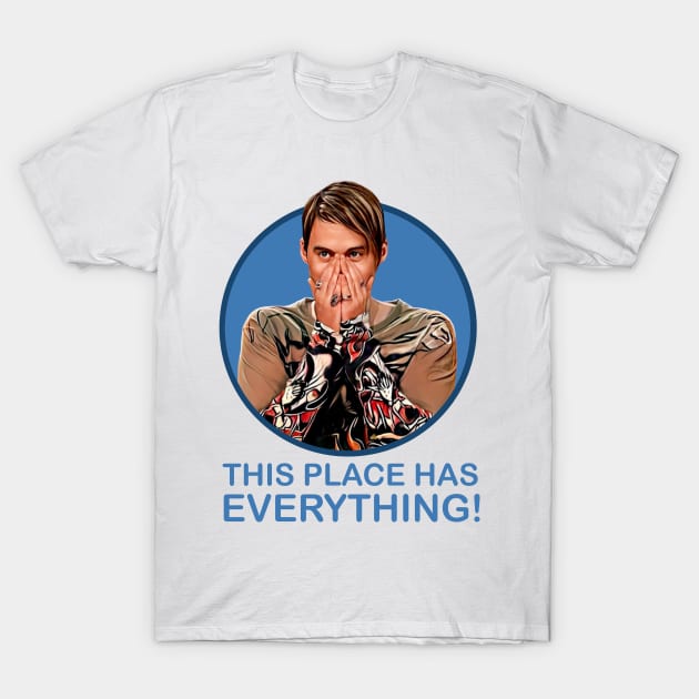 Stefon - this place has everything T-Shirt by EnglishGent